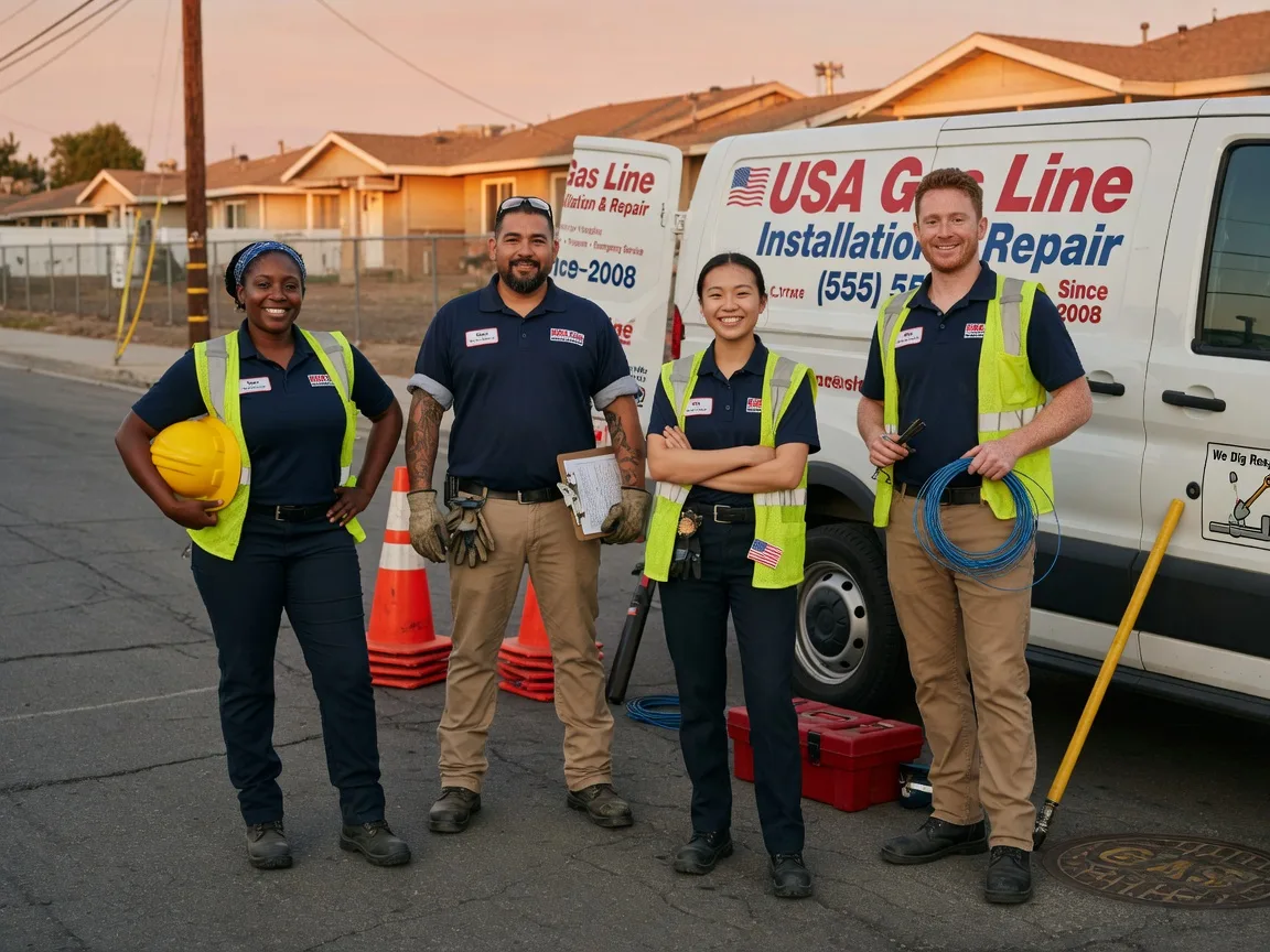 Gas Line Installation company in Modena, UT